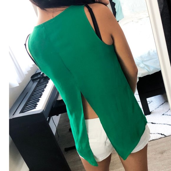 Green Express Split-back Tank - Picture 2 of 3